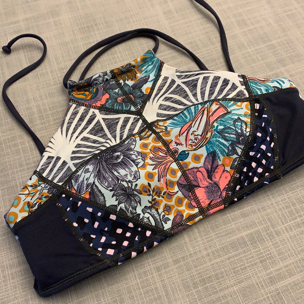 Maaji Halter style bathing suit top